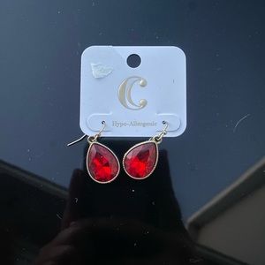 Red Earrings